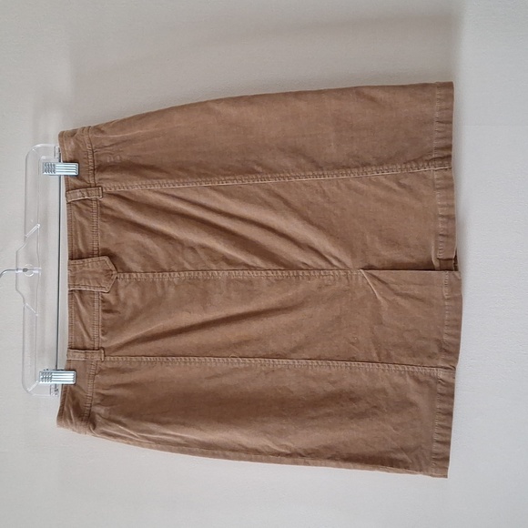 Tribal Beige/Light Brown Corduroy Skirt - Picture 3 of 6